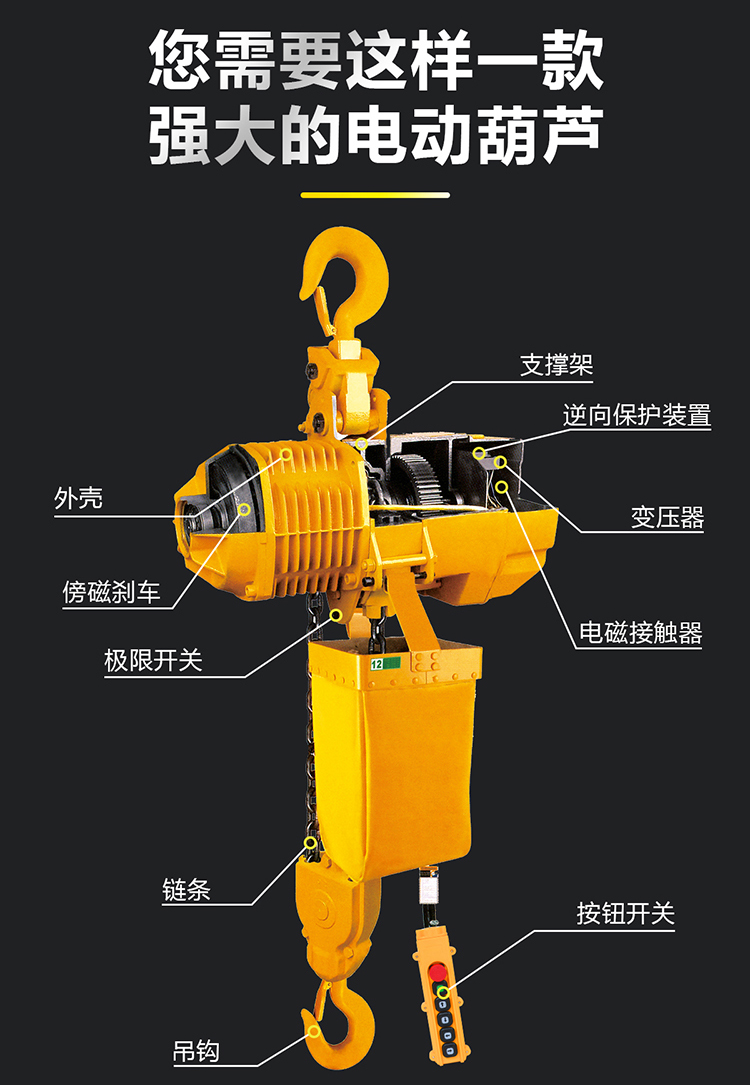 電動(dòng)葫蘆結構圖